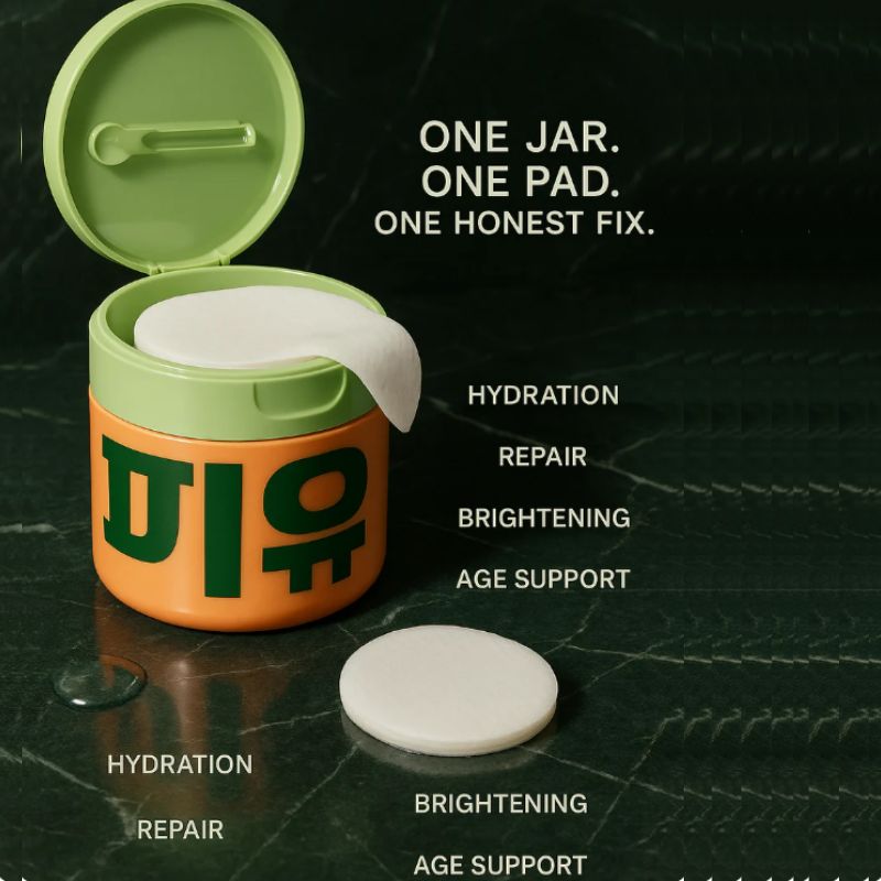 Korean Toner Pads for Wrinkles, Dark Spots & Radiant Glow