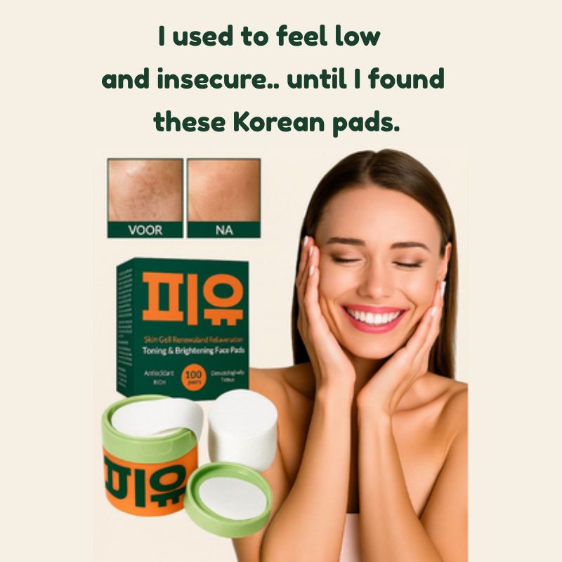 Korean Toner Pads for Wrinkles, Dark Spots & Radiant Glow
