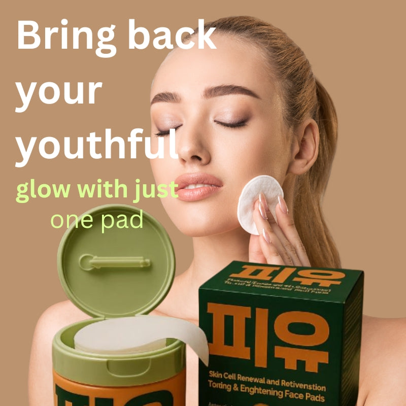 Korean Toner Pads for Wrinkles, Dark Spots & Radiant Glow