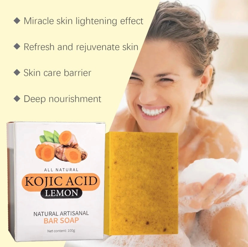 Turmeric Kojic Acid Dark Spot Remover Soap Bars