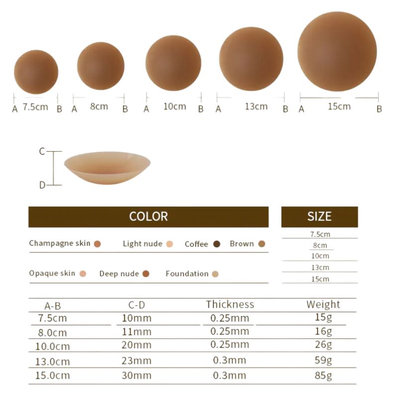 Silicone Breast Pad