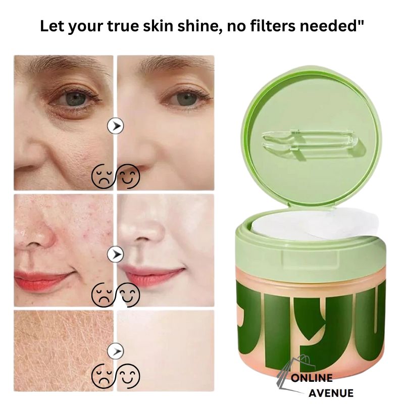 Korean Toner Pads for Wrinkles, Dark Spots & Radiant Glow