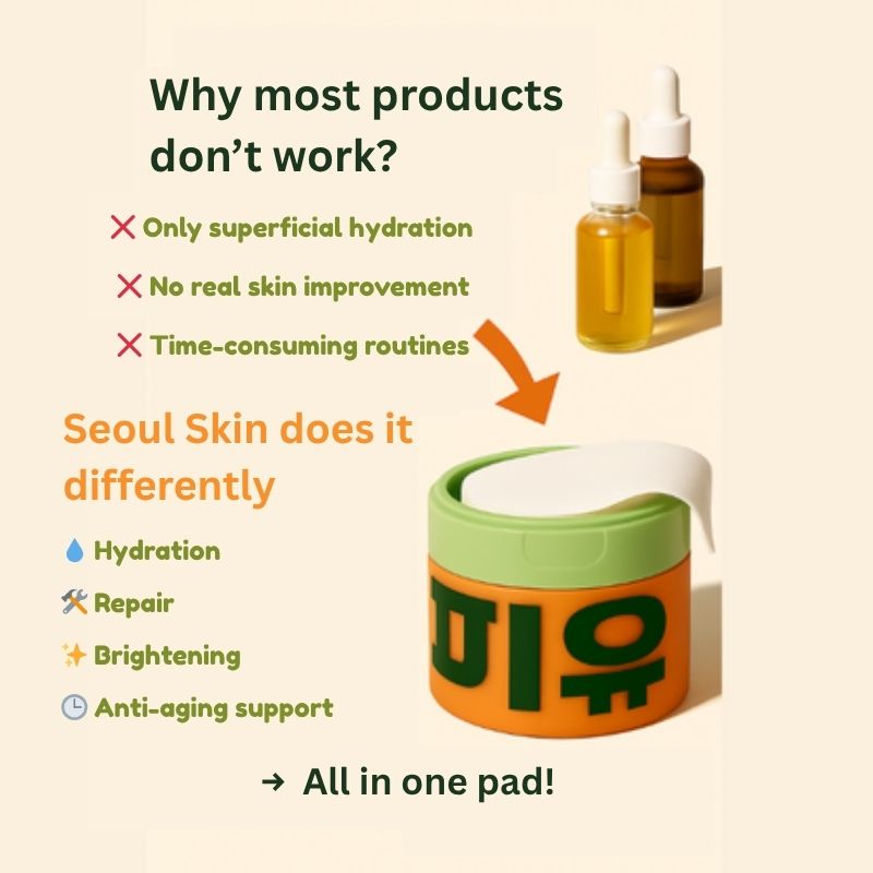 Korean Toner Pads for Wrinkles, Dark Spots & Radiant Glow