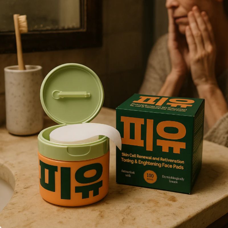 Korean Toner Pads for Wrinkles, Dark Spots & Radiant Glow