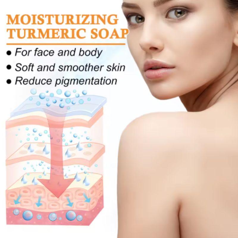 Turmeric Kojic Acid Dark Spot Remover Soap Bars