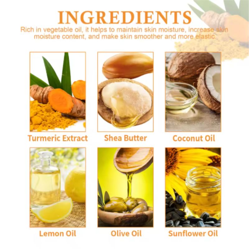 Turmeric Kojic Acid Dark Spot Remover Soap Bars