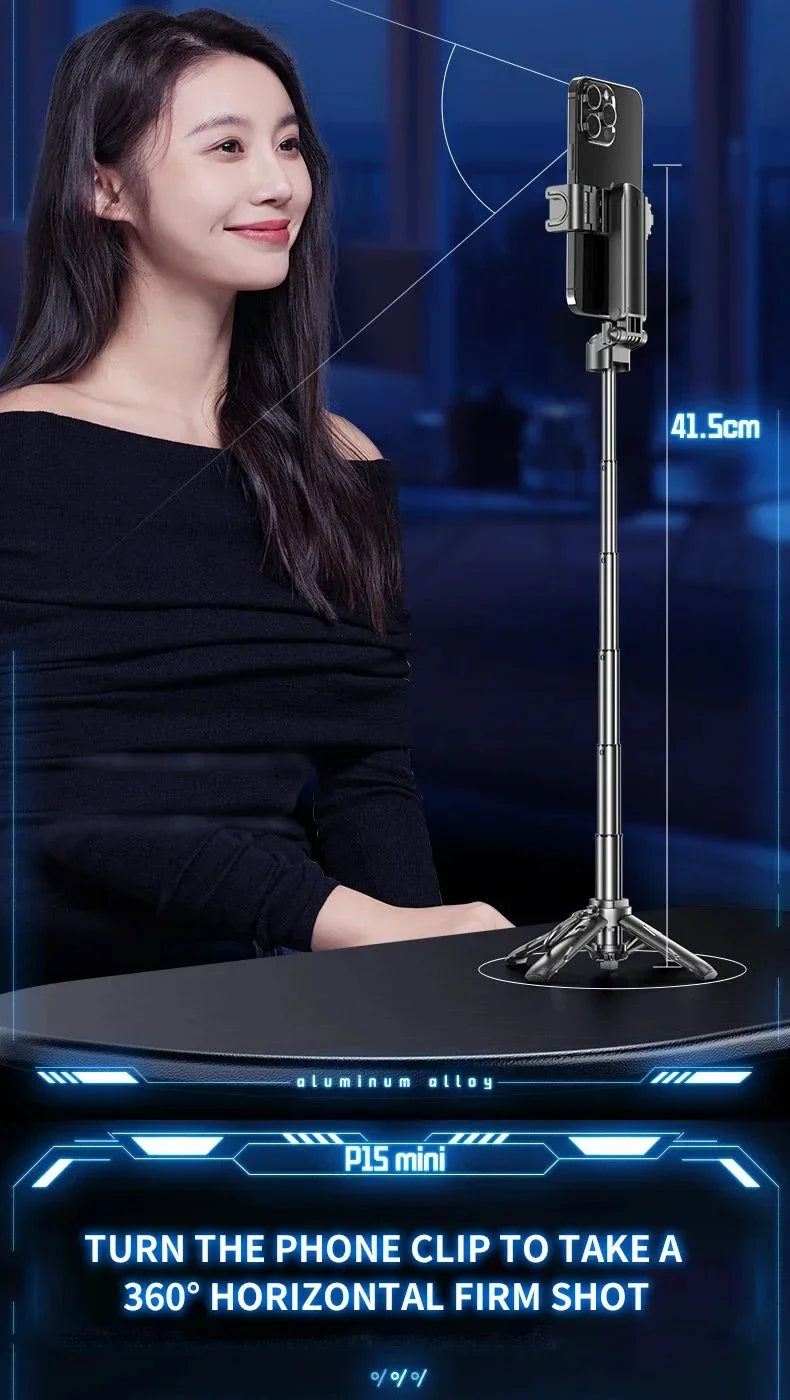Mini Bluetooth Portable Telescopic Multifunctional Tripod