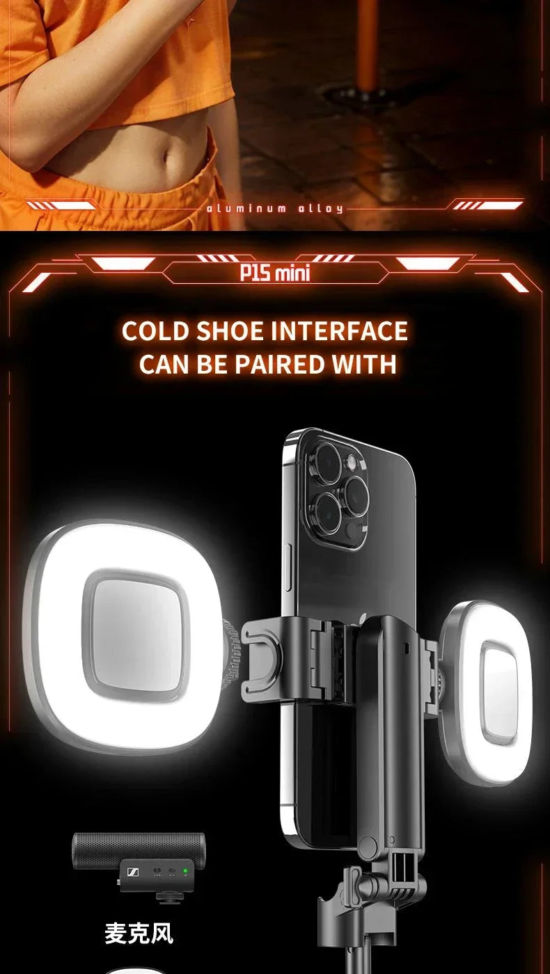 Mini Bluetooth Portable Telescopic Multifunctional Tripod