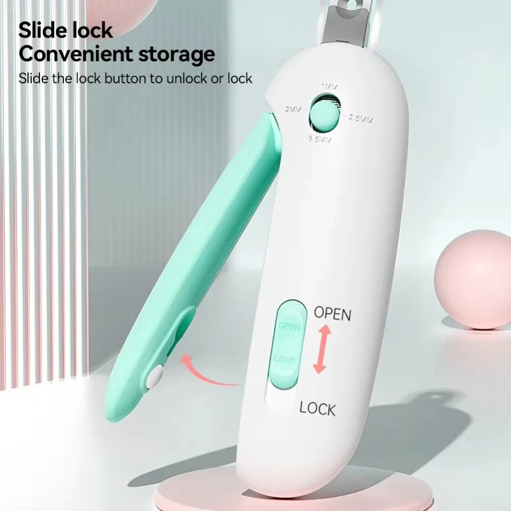 Pet Nail Clippers Safe with Adjustable Hole