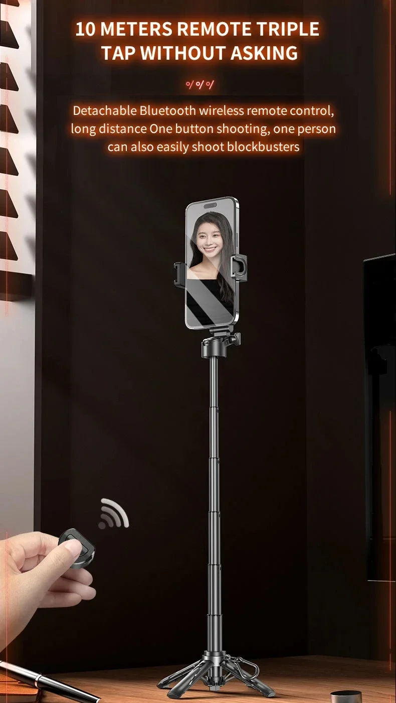 Mini Bluetooth Portable Telescopic Multifunctional Tripod