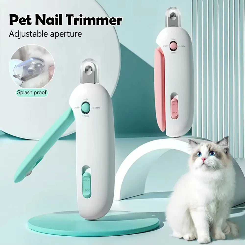 Pet Nail Clippers Safe with Adjustable Hole
