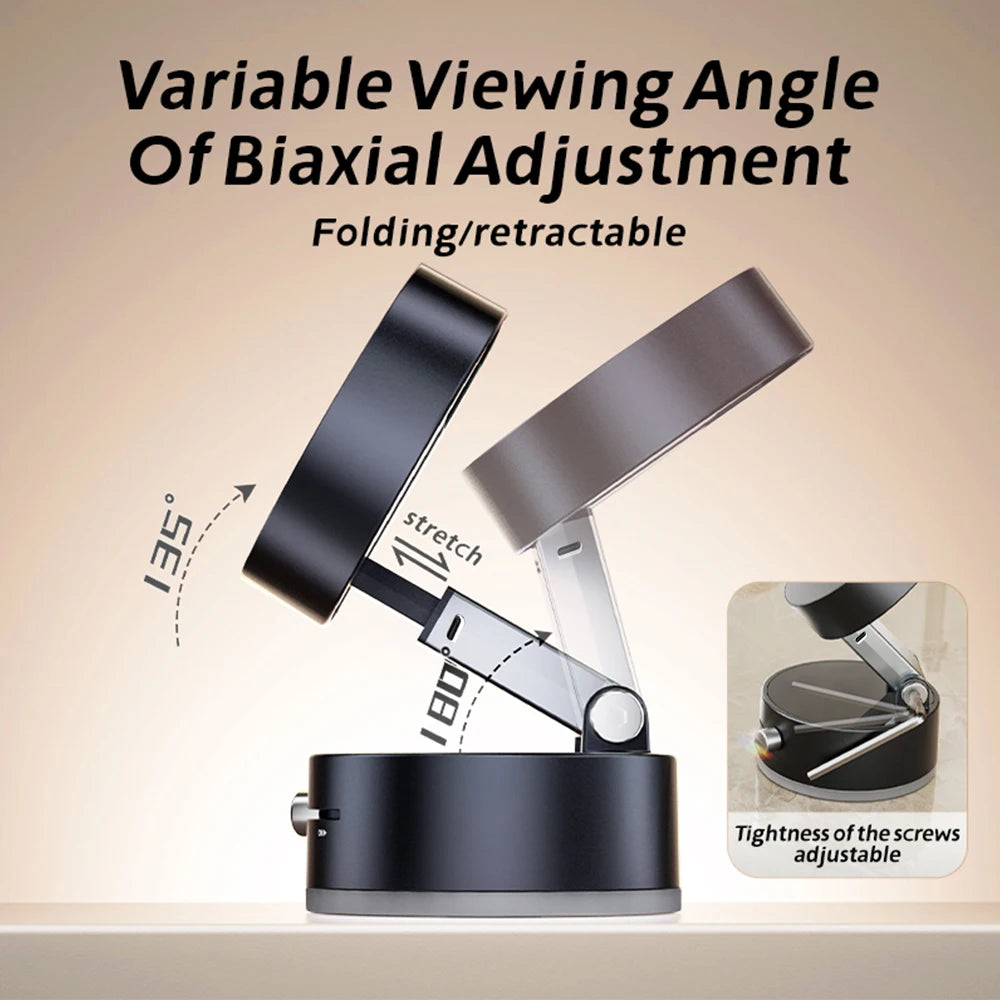 Double-sided Vacuum Magnetic Car Mounted Adsorption Adjustable Bracket
