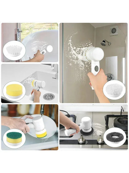 5 in 1 Powerful Electric Cleaning Brush