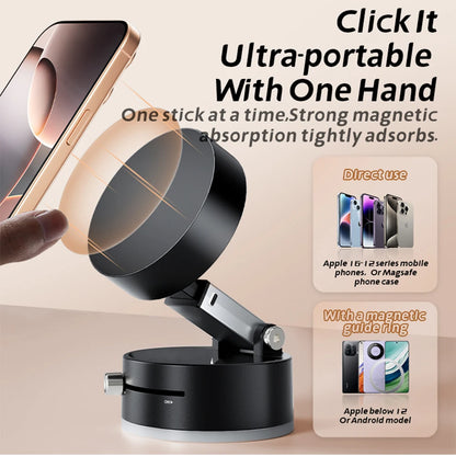 Double-sided Vacuum Magnetic Car Mounted Adsorption Adjustable Bracket