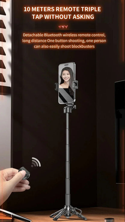 Mini Bluetooth Portable Telescopic Multifunctional Tripod