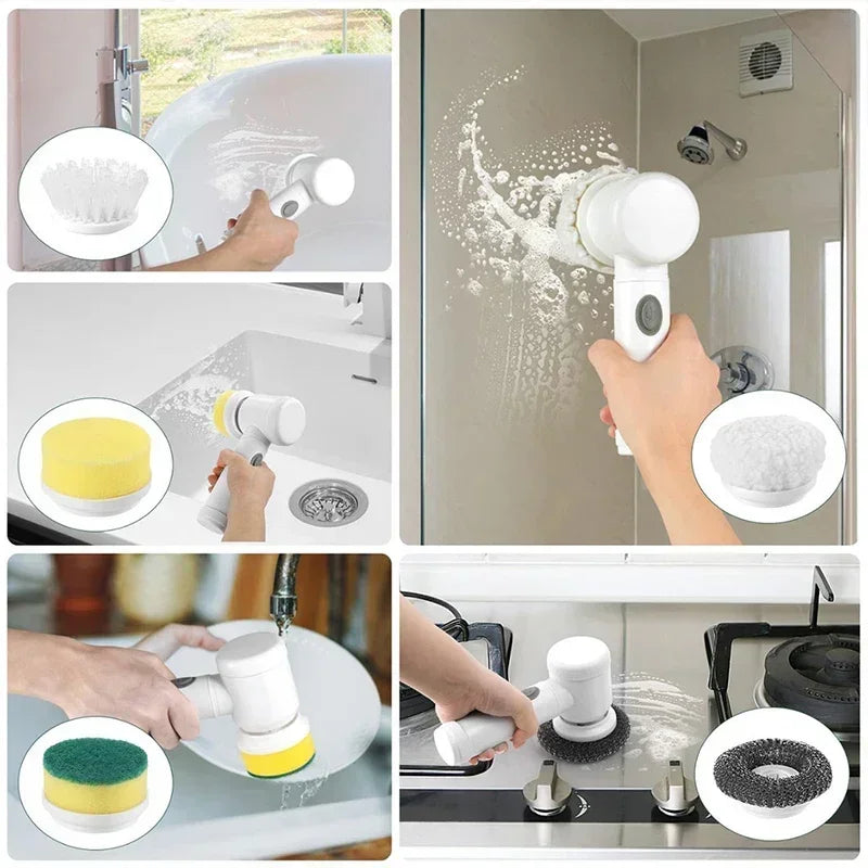 5 in 1 Powerful Electric Cleaning Brush