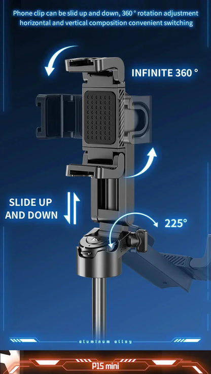 Mini Bluetooth Portable Telescopic Multifunctional Tripod