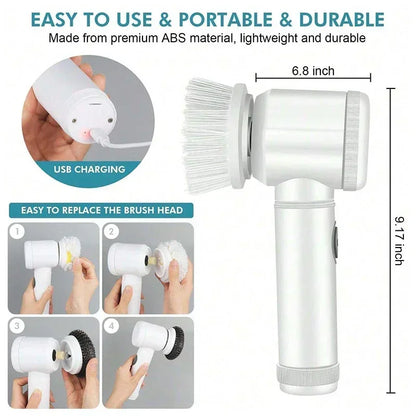 5 in 1 Powerful Electric Cleaning Brush